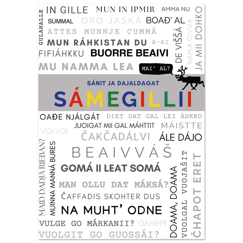 SÁMEGILLII – Samiske ord og uttrykk | Digital plakat A3