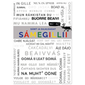 SÁMEGILLII – Samiske ord og uttrykk | Digital plakat A3