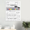 SÁMEGILLII – Samiske ord og uttrykk | Digital plakat A3